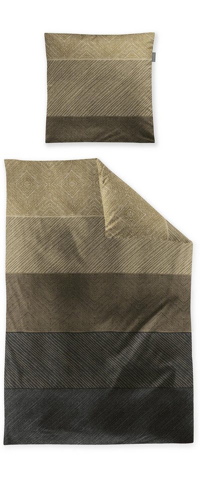 Irisette Bettwäsche 8430, Feinbiber, 2 teilig, moderner Klassiker mit Reißverschluss – Bild 2 von 5