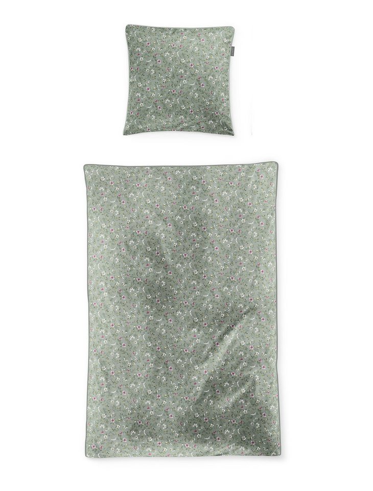 Irisette Bettwäsche Tokio 8567, Mako-Satin, 2 teilig, seidiger Glanz, besonders weich und hautschmeichelnd – Bild 2 von 4