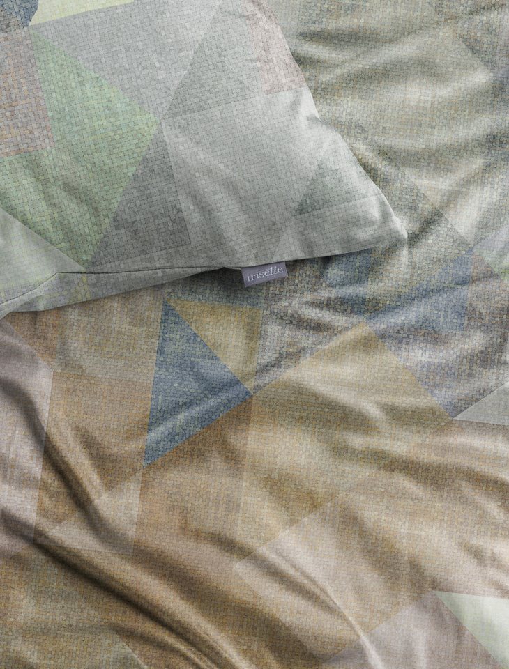 Irisette Bettwäsche Wave 8716, Mako-Satin, 2 teilig, Mako-Satin, anschmiegsam und atmungsaktiv, Ganzjahresqualität – Bild 3 von 5