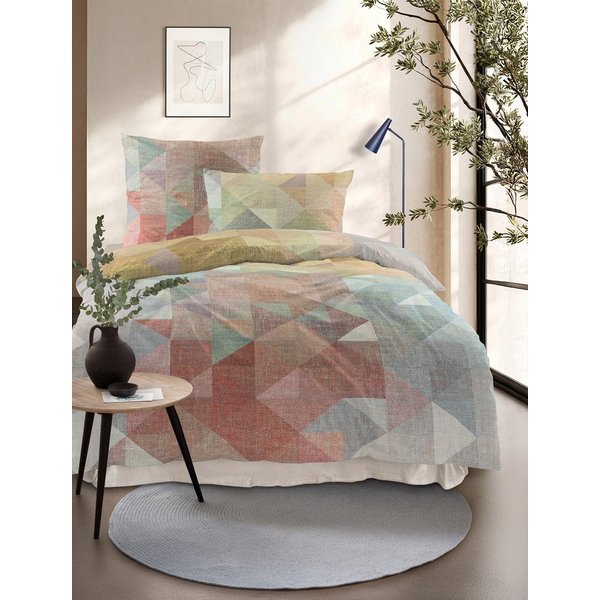 Irisette Bettwäsche Wave 8716, Mako-Satin, 2 teilig, Mako-Satin, anschmiegsam und atmungsaktiv, Ganzjahresqualität