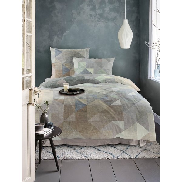 Irisette Bettwäsche Wave 8716, Mako-Satin, 2 teilig, Mako-Satin, anschmiegsam und atmungsaktiv, Ganzjahresqualität