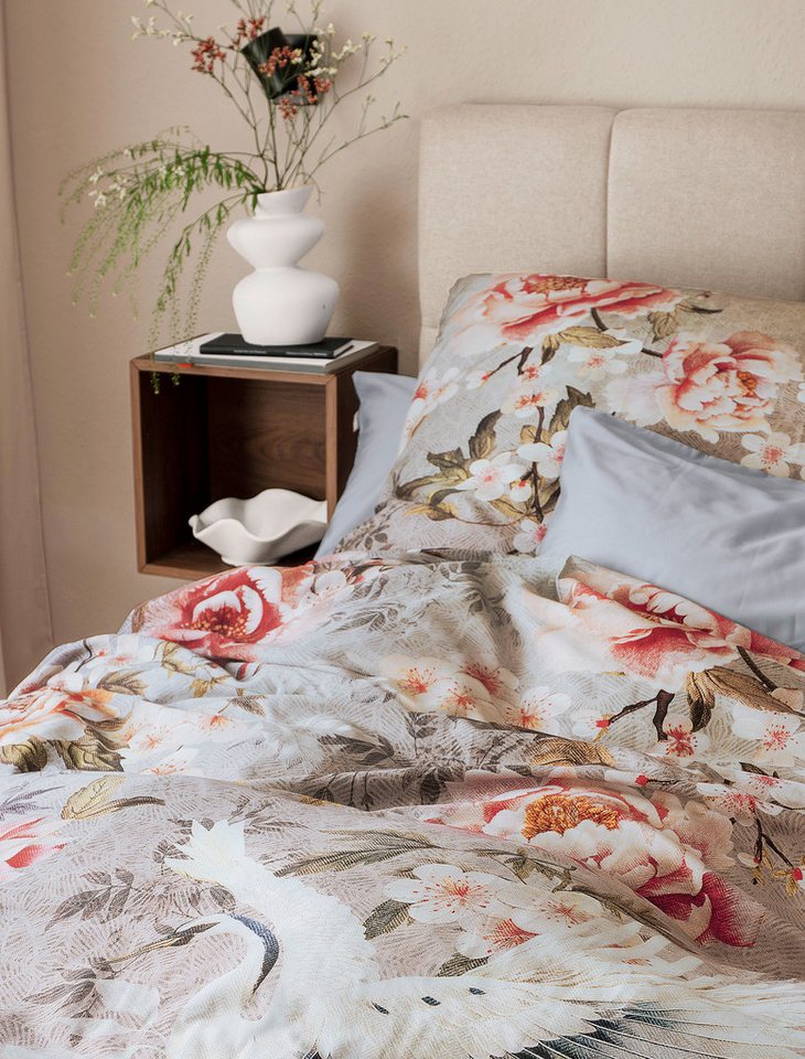 Irisette Bettwäsche Wave 8782, Mako-Satin, 2 teilig, Mako-Satin, anschmiegsam und atmungsaktiv, Ganzjahresqualität – Bild 5 von 5