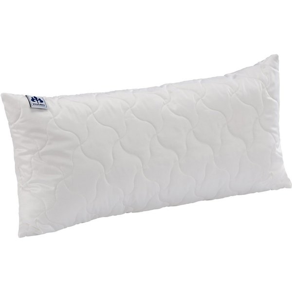 Irisette Kopfkissen Kissen Gerda, Füllung: irisette® Duofill - 50% Polyester-Hohlfaserkugeln und 50% Schaumstäbchen, Bezug: weich, Seitenschläfer, Bauchschläfer