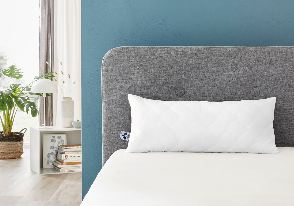 Irisette Kopfkissen Kissen Micro Thermo, Füllung: 100% Hohlfaserkugeln, Bezug: soft und anschmiegsam, Seitenschläfer, Bauchschläfer, Rückenschläfer, waschbar bi – Bild 2 von 5