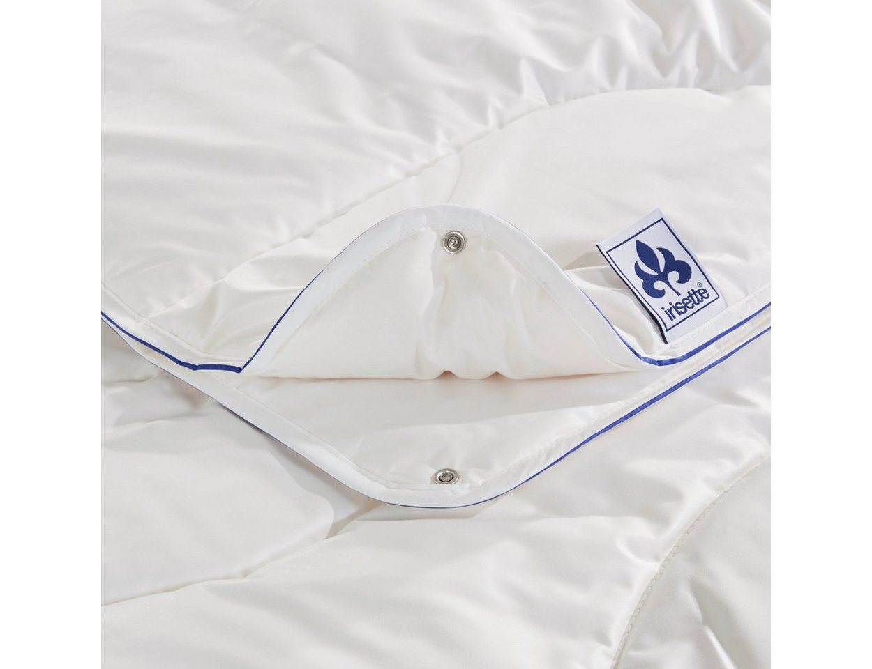 Irisette Naturfaserbettdecke Steppbett TENCEL™, Füllung: 60% Lyocell (TENCEL) und 40% Polyester-Hohlfaser, Bezug: soft wohlfühlend, produziert in Deutschland – Bild 3 von 5
