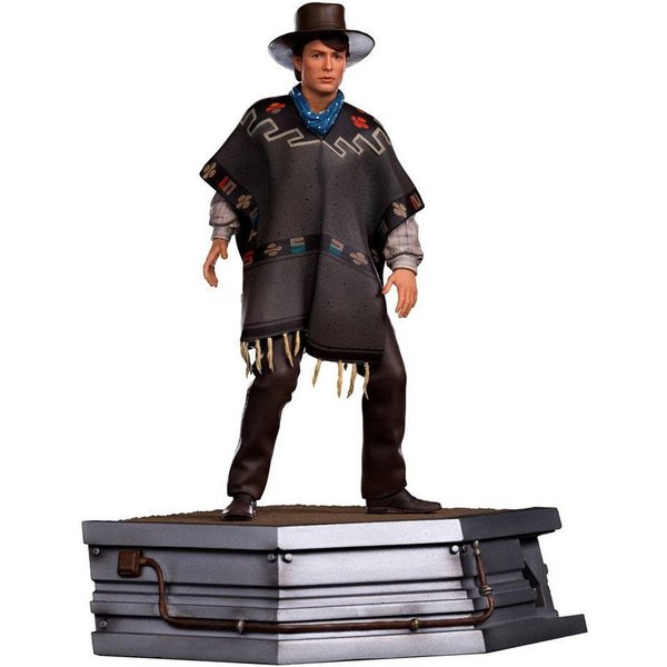 Iron Studios Merchandise-Figur Zurück in die Zukunft III Art Scale 1/10 Marty McFly 23 cm