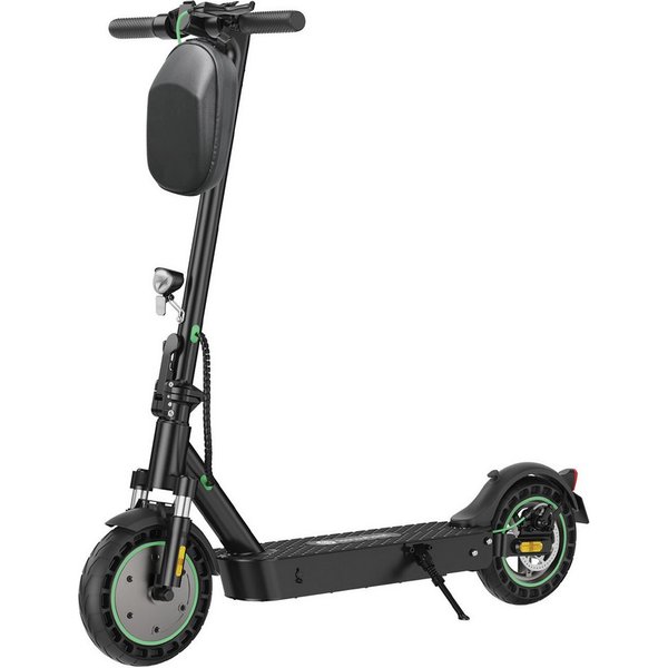 iSinwheel E-Scooter Elektroroller mit Straßenzulassung, 10 Zoll Max 40km Reichweite 20km/h, 500,00 W, 20,00 km/h, LED-Display, klappbar, Duales Bremssystem, Bel