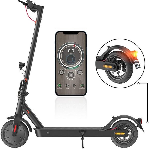iSinwheel E-Scooter mit Straßenzulassung (ABE), 30 km Reichweite, faltbar, mit App, 20 km/h, leicht, schnell und zuverlässig