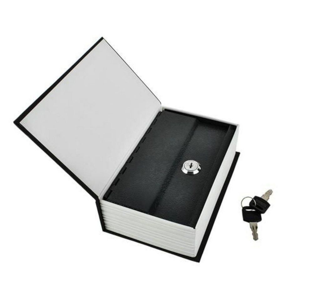 ISO TRADE Buchtresor Buch mit Safe (Spar-Set, 3-St., Versteck Wertgegenstände), 18x11,5cm Kassette 2 Schlüssel – Bild 2 von 5