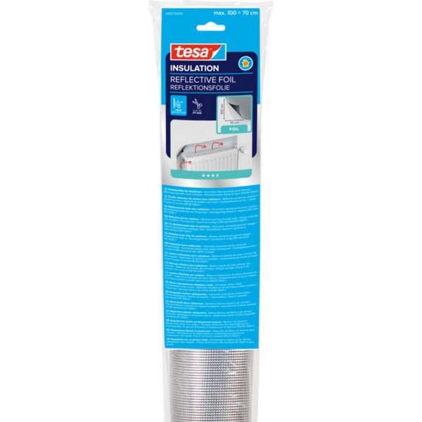 tesa Isoliertapete tesa Insulation Reflektorfolie für Heizkörper Heat