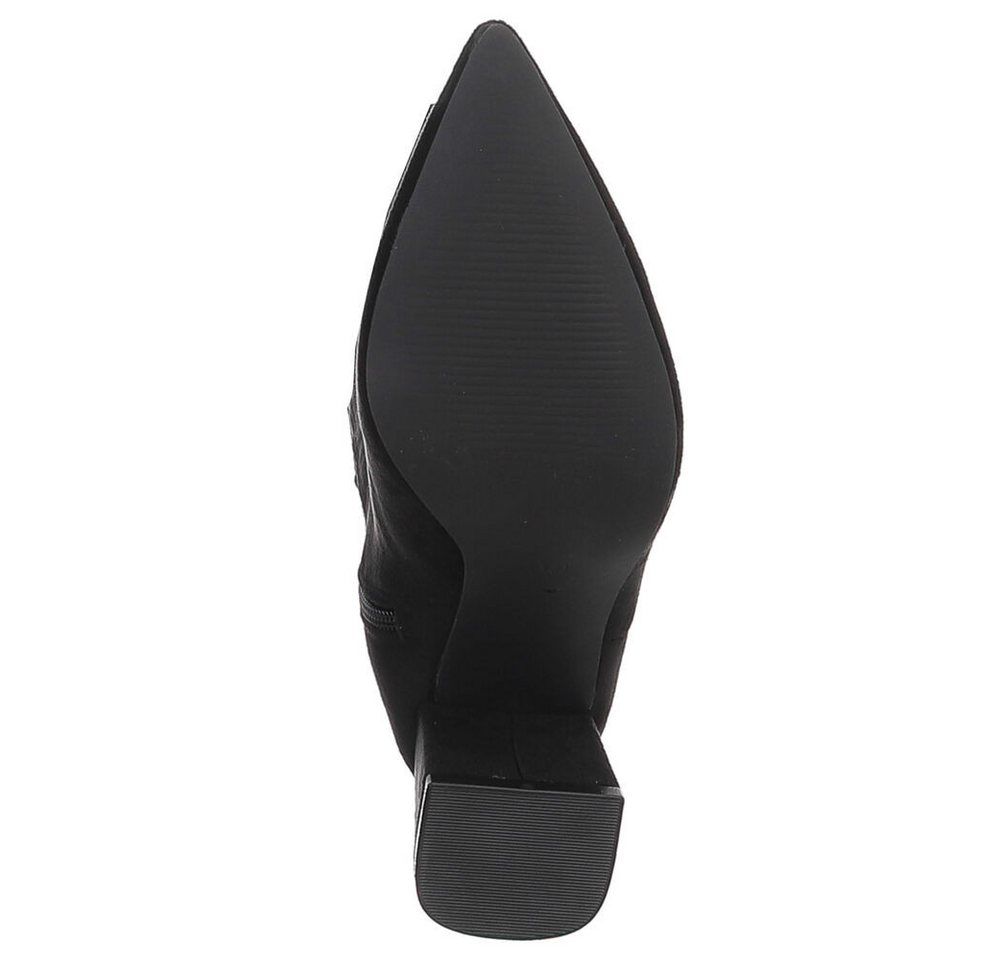 Ital-Design Damen Langschaftstiefel mit Blockabsatz, knielang Stiefel (92214210) Blockabsatz Stiefel in Schwarz – Bild 3 von 5