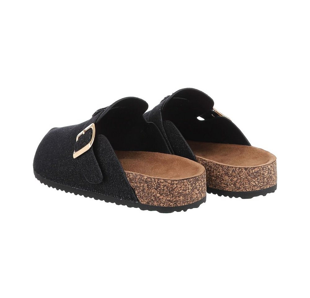 Ital-Design Damen Mules Freizeit Pantolette – Bild 3 von 4