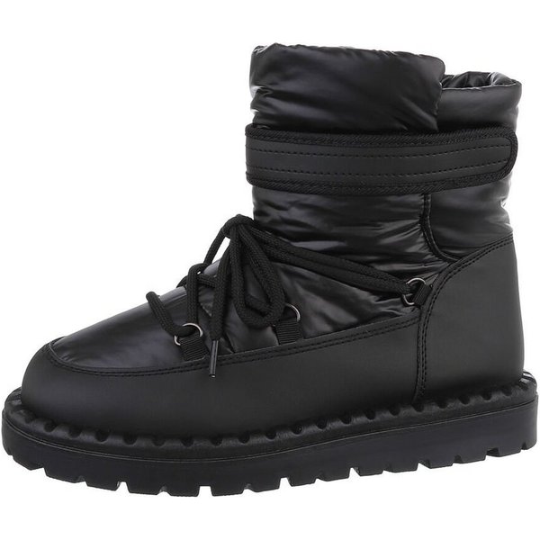 Ital-Design Damen Snowboots Freizeit Snowboots