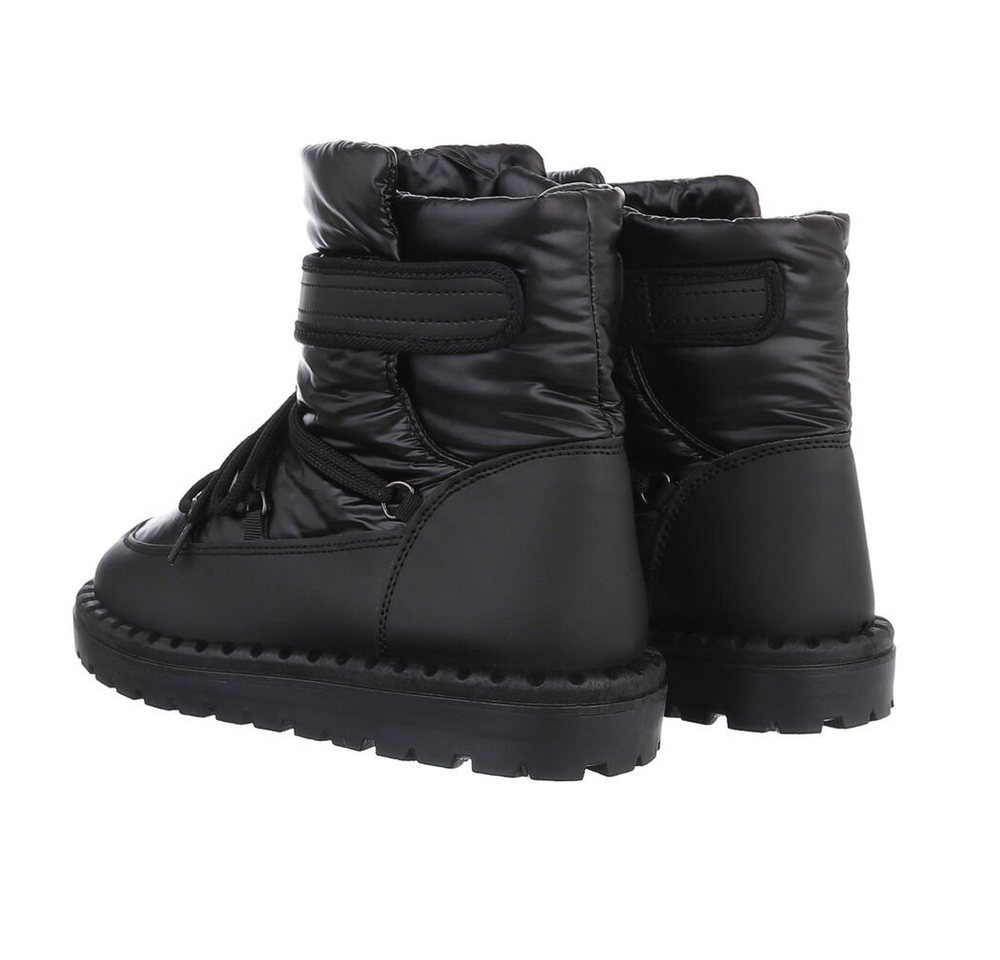 Ital-Design Damen Snowboots Freizeit Snowboots – Bild 3 von 4