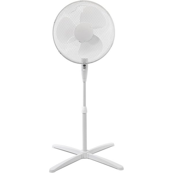 ITO Electronics Standventilator WLSF-4043 Standlüfter, 40 cm Durchmesser, 50 Watt, 3 Stufen, Oszillationsfunktion, Höhenverstellbar