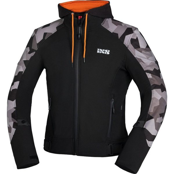 IXS Motorradjacke Moto Camo Motorrad Textiljacke Atmungsaktiv protektoren
