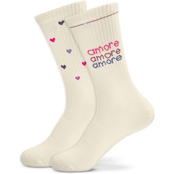 J.Clay Socken Set Amor, Color Heart (2-Paar) Made in EU