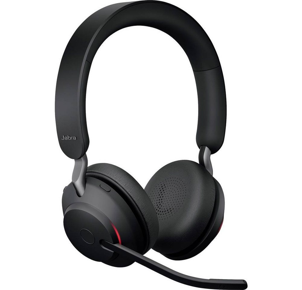 Jabra Evolve2 65 Stereo UC USB-A Bluetooth black Kopfhörer (Lautstärkeregelung, Batterieladeanzeige, Mikrofon-Stummschaltung) – Bild 3 von 5