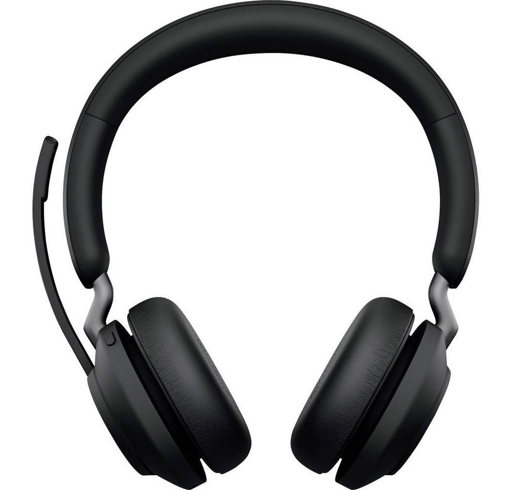 Jabra Evolve2 65 Stereo UC USB-A Bluetooth black Kopfhörer (Lautstärkeregelung, Batterieladeanzeige, Mikrofon-Stummschaltung) – Bild 4 von 5