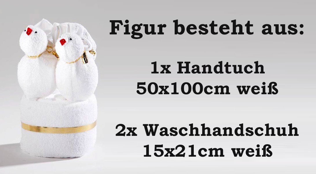JACK Handtuch Set Frottier Geschenk Set viele Modelle Handarbeit Origami Gästetuch, (1-St), Handtuch, Waschhandschuh, gefaltete Tiere, tolle Geschenkidee – Bild 2 von 4