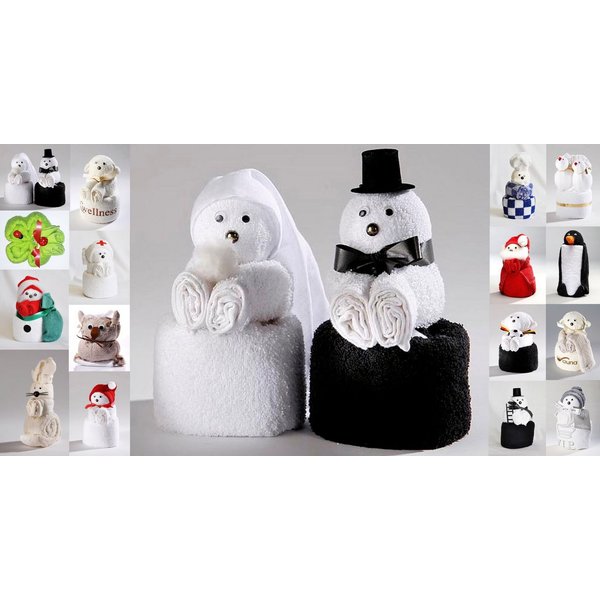 JACK Handtuch Set Frottier Geschenk Set viele Modelle Handarbeit Origami Gästetuch, (1-St), Handtuch, Waschhandschuh, gefaltete Tiere, tolle Geschenkidee