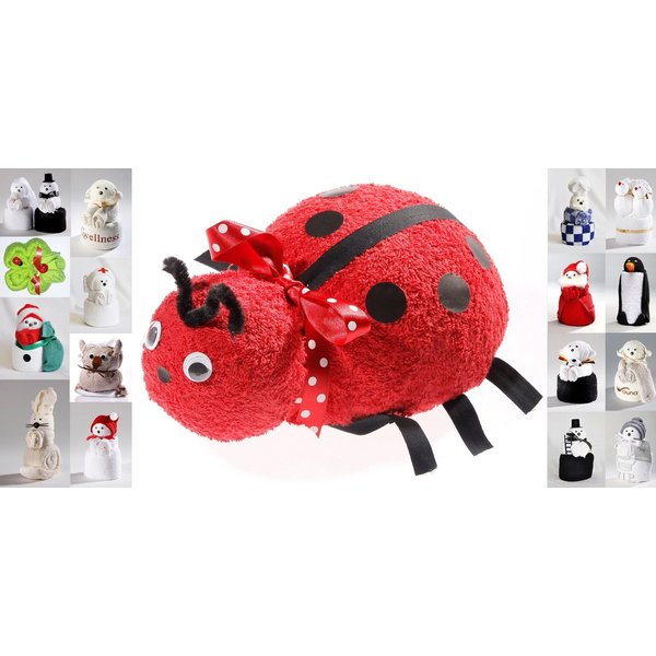 JACK Handtuch Set Frottier Geschenk Set viele Modelle Handarbeit Origami Gästetuch, (1-St), Handtuch, Waschhandschuh, gefaltete Tiere, tolle Geschenkidee