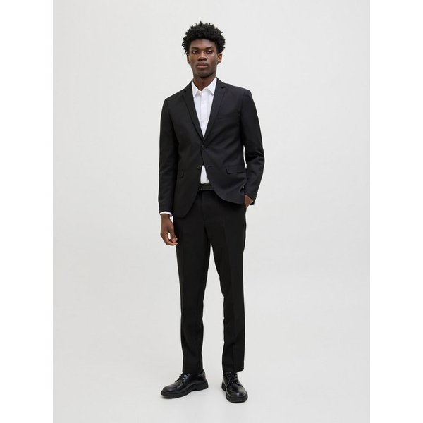 Jack & Jones Anzug JPRCOSTA SUIT (Set, 2-tlg) aus Polyester, sehr schmale Passform, mit Reverskragen, Langarm-Sakko