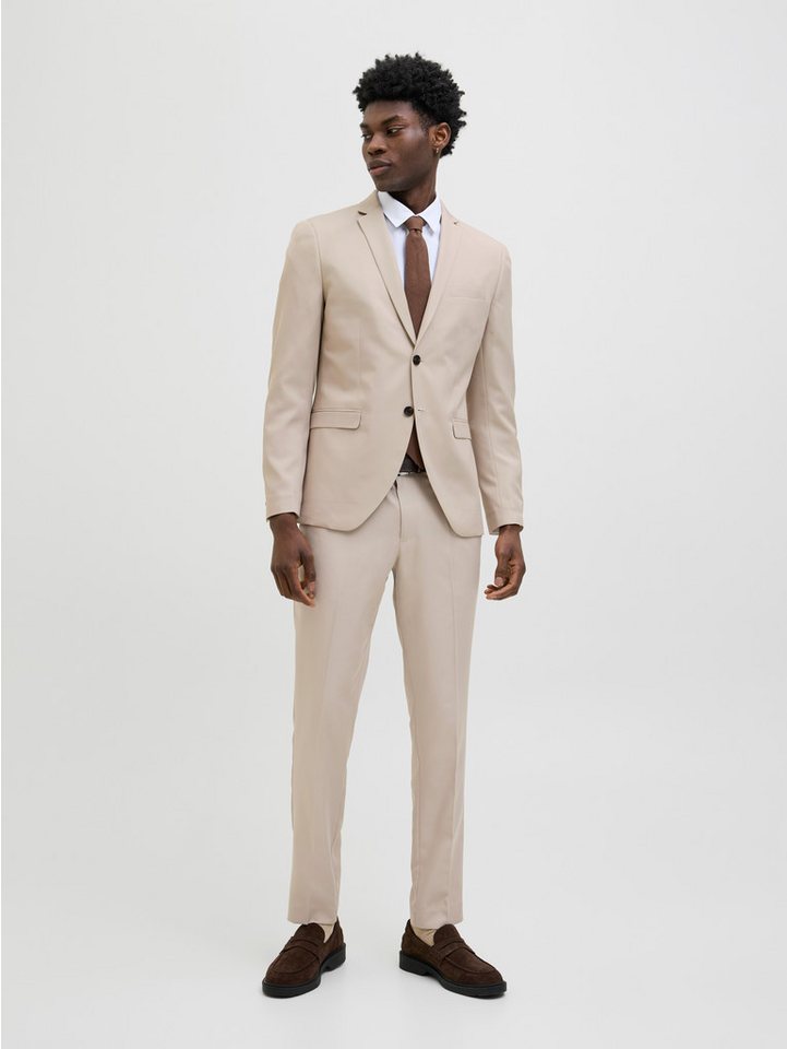 Jack & Jones Anzug JPRCOSTA SUIT (Set, 2-tlg) aus Polyester, sehr schmale Passform, mit Reverskragen, Langarm-Sakko – Bild 5 von 5