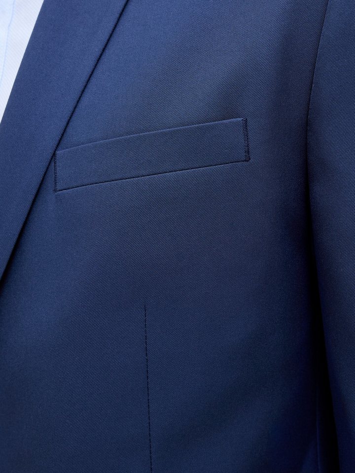 Jack & Jones Anzug JPRCOSTA SUIT (Set, 2-tlg) aus Polyester, sehr schmale Passform, mit Reverskragen, Langarm-Sakko – Bild 3 von 5