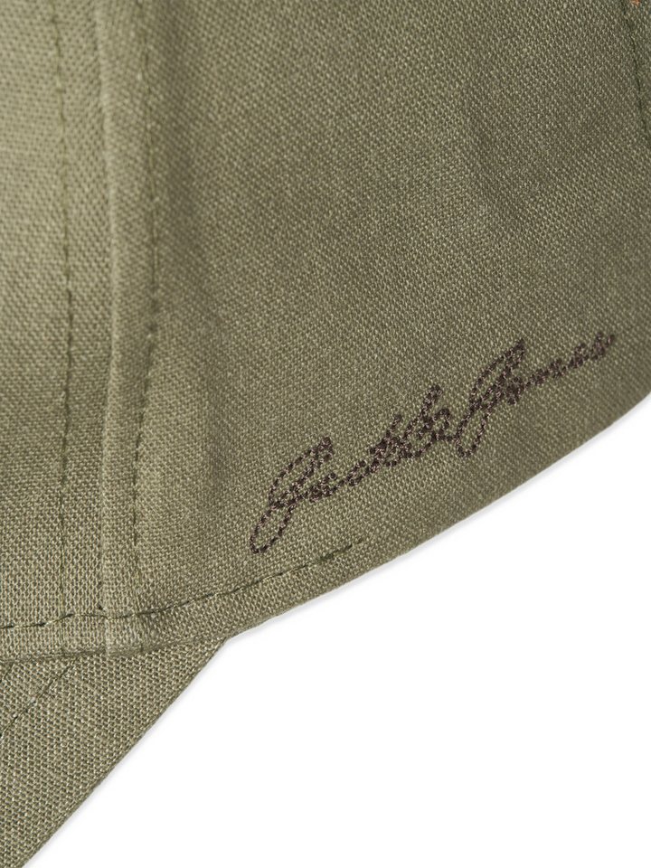 Jack & Jones Baseball Cap JACBASE LOUIS LINEN BLEND CAP SN mit Branding – Bild 4 von 5