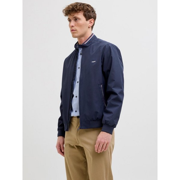 Jack & Jones Bomberjacke JPRBLUBRAD BOMBER JACKET SN Materialmix, regular fit