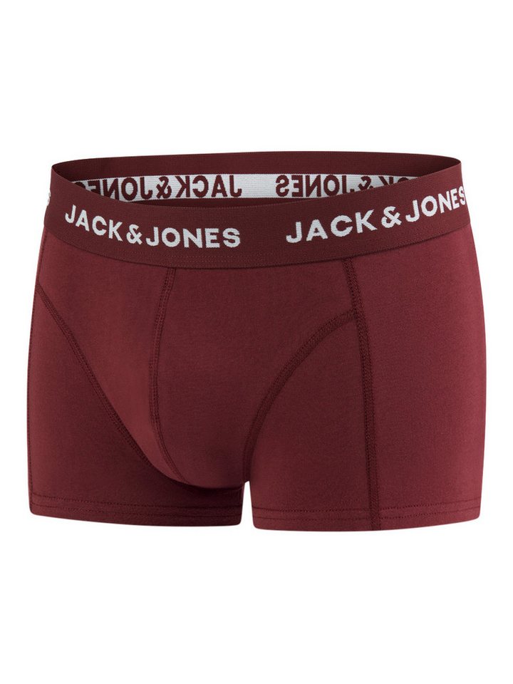 Jack & Jones Boxershorts Herren Retroshorts 6er Pack Basic Trunks (Vorteilspack, 6-St) Unterhosen mit Stretch – Bild 2 von 5