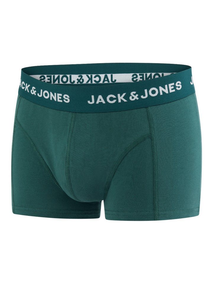 Jack & Jones Boxershorts Herren Retroshorts 6er Pack Basic Trunks (Vorteilspack, 6-St) Unterhosen mit Stretch – Bild 4 von 5