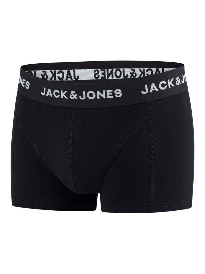 Jack & Jones Boxershorts Herren Retroshorts 6er Pack Basic Trunks (Vorteilspack, 6-St) Unterhosen mit Stretch – Bild 2 von 3