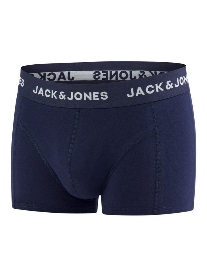 Jack & Jones Boxershorts Herren Retroshorts 6er Pack Basic Trunks (Vorteilspack, 6-St) Unterhosen mit Stretch – Bild 2 von 5