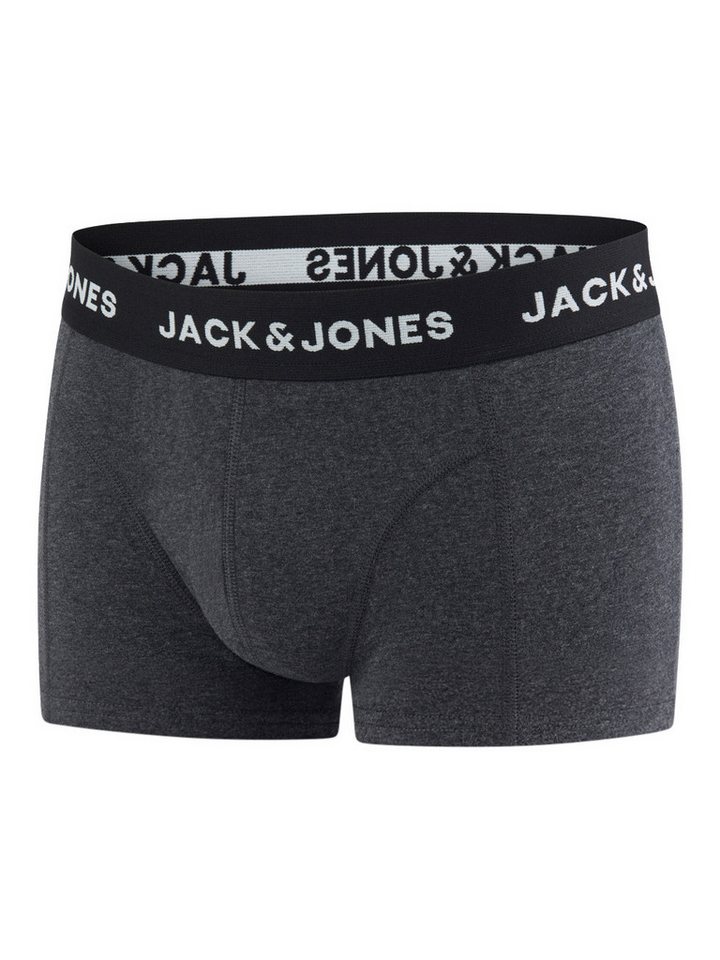 Jack & Jones Boxershorts Herren Retroshorts 6er Pack Basic Trunks (Vorteilspack, 6-St) Unterhosen mit Stretch – Bild 4 von 5