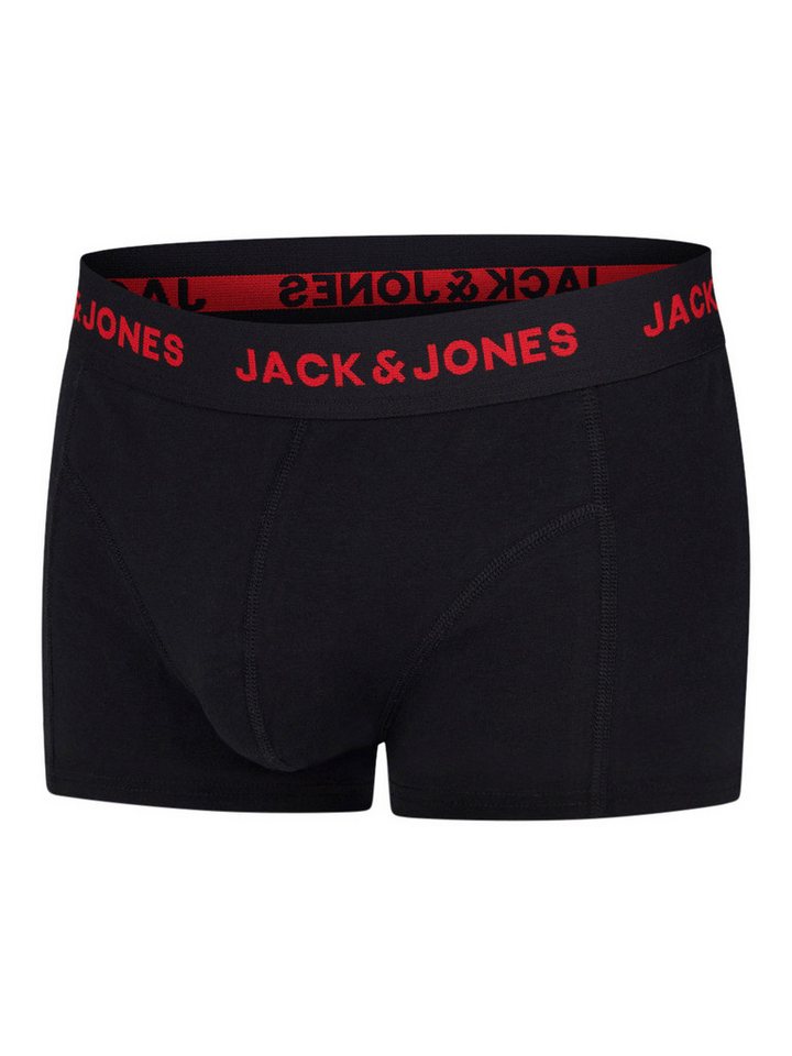 Jack & Jones Boxershorts Herren Retroshorts 6er Pack Basic Trunks (Vorteilspack, 6-St) Unterhosen mit Stretch – Bild 2 von 5
