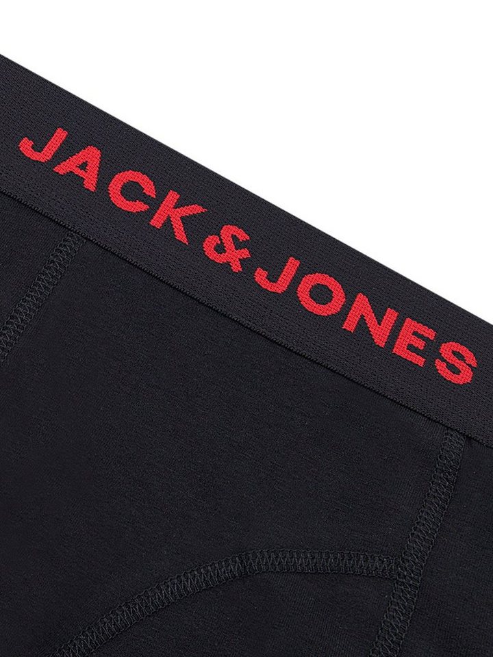 Jack & Jones Boxershorts Herren Retroshorts 6er Pack Basic Trunks (Vorteilspack, 6-St) Unterhosen mit Stretch – Bild 3 von 5