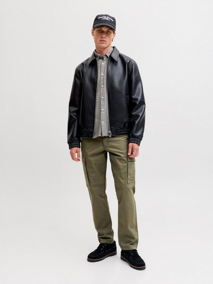 Jack & Jones Cargohose JPSTKANE FRANK CARGO NOOS Baumwollmischung, locker geschnitten – Bild 5 von 5