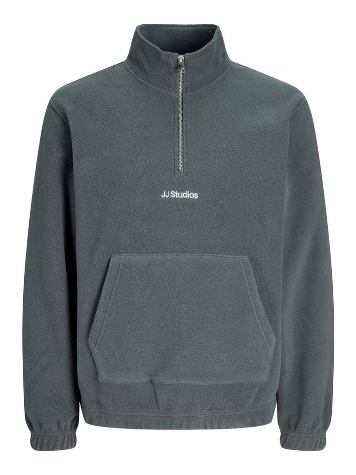 Jack & Jones Fleecepullover JJSOHO HALFZIP FLEECE Kunstfaser, relaxed fit – Bild 4 von 5