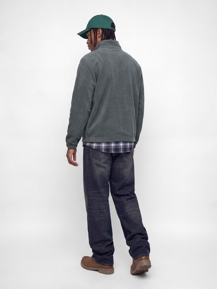 Jack & Jones Fleecepullover JJSOHO HALFZIP FLEECE Kunstfaser, relaxed fit – Bild 5 von 5