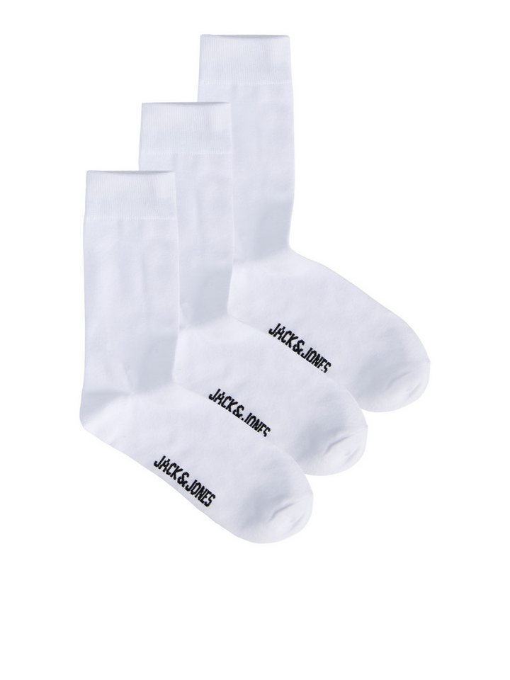 Jack & Jones Freizeitsocken JACRAFAEL – Sockenpackung mit Stretch-Anteil, Einheitsgröße (Packung, 3-Paar) Baumwollmischung, Einheitsgröße – Bild 2 von 3