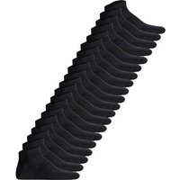 JACK AND JONES JACK&JONES Herren Socken 20er Pack - JACDONGO SOCKS, One Size, Größe 40-46 in Schwarz