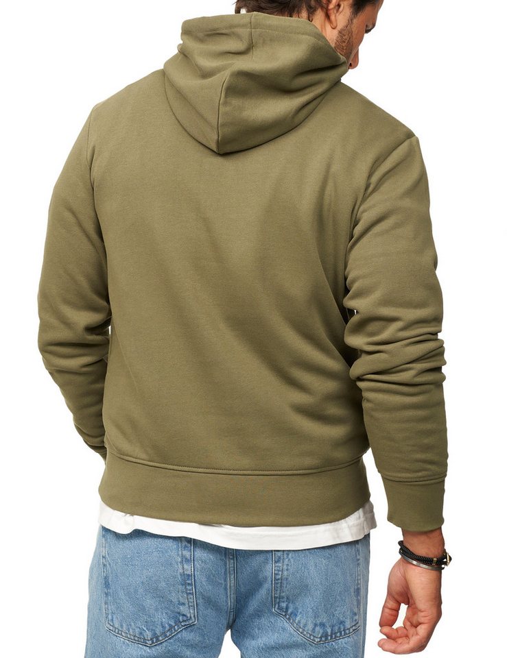 Jack & Jones Hoodie Kapuzenpullover Sweatshirt Kapuzensweatshirt Herren Pullover mit Logopatch und Kapuze im Regular Fit – Bild 4 von 4