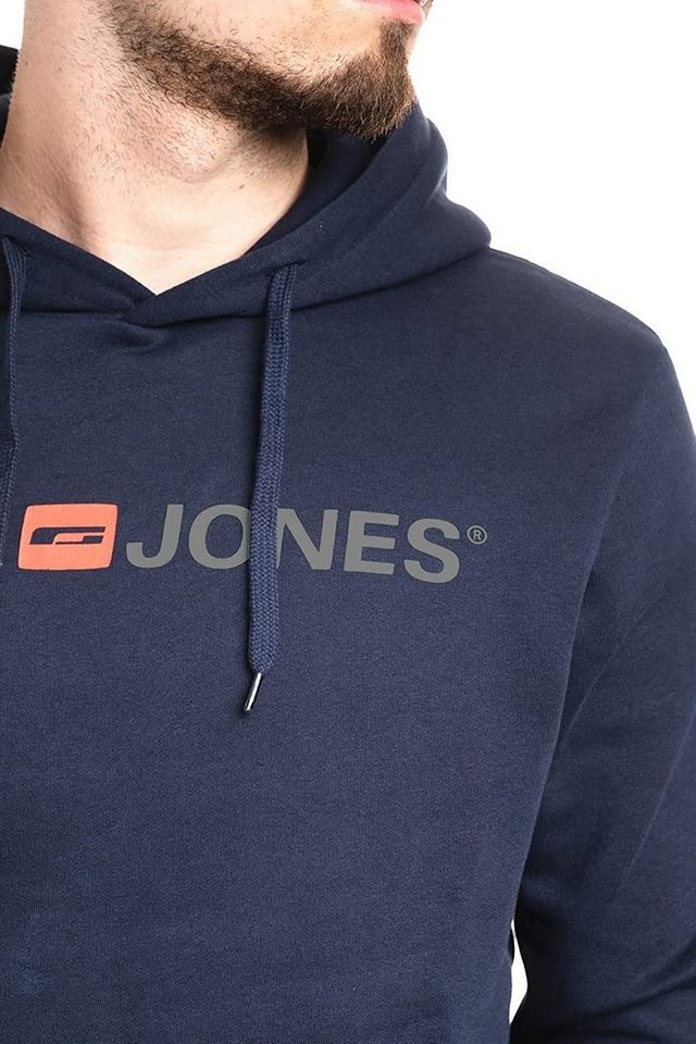 Jack & Jones Hoodie mit Kängurutasche, mit Kapuze, mit Logodruck – Bild 5 von 5