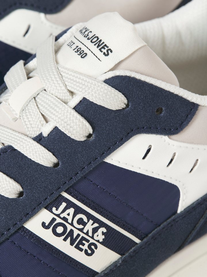 Jack & Jones JFWOSWALD Sneaker Schnürschuh, Halbschuh, Freizeitsneaker mit Kontrastbesätze – Bild 2 von 5