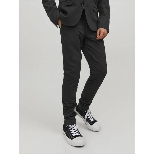 Jack & Jones Junior Anzughose JPRSOLAR elastisch, pflegeleicht, komfortabel unifarben, modisch, slim fit, Web