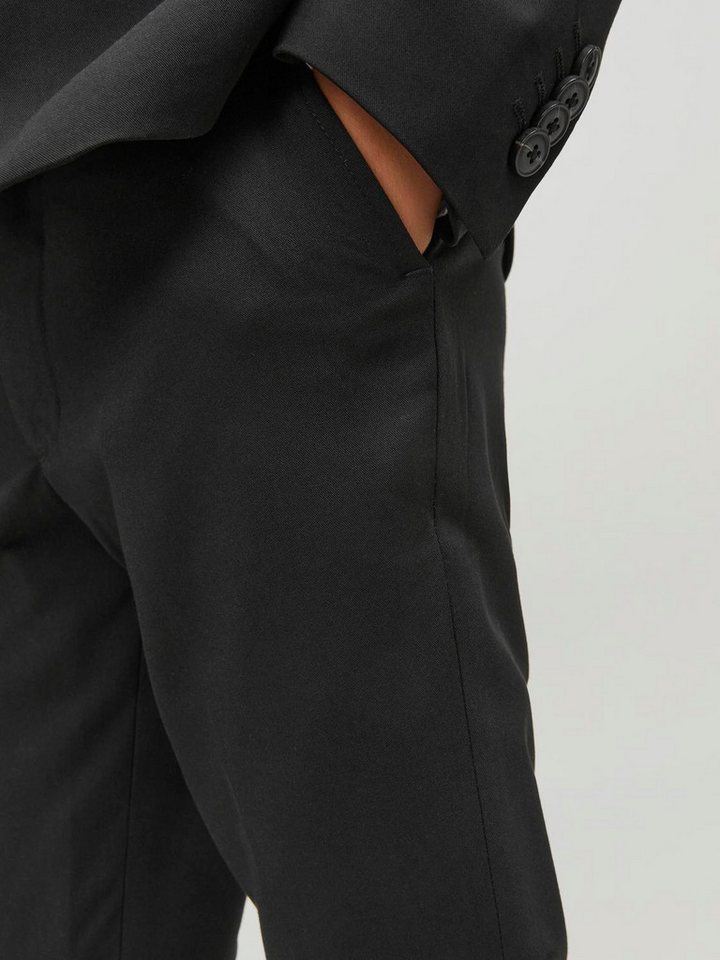 Jack & Jones Junior Anzughose JPRSOLAR elastisch, pflegeleicht, komfortabel unifarben, modisch, slim fit, Web – Bild 2 von 5