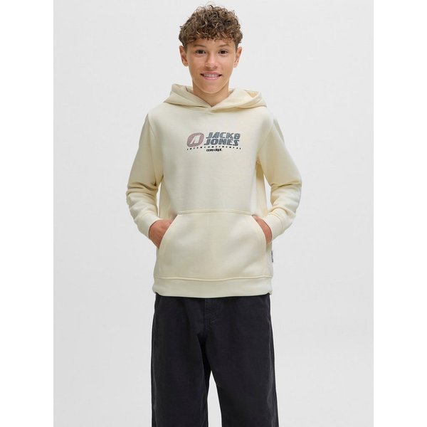 Jack & Jones Junior Kapuzensweatshirt JCOTIER FRONT PRINT SWEAT HOOD JNR