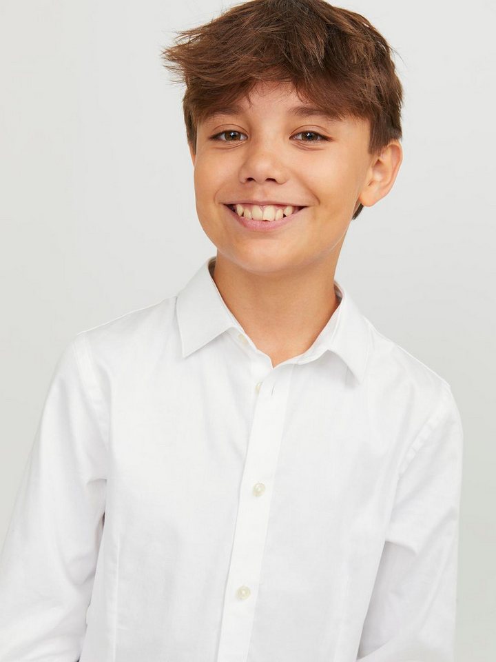 Jack & Jones Junior Langarmhemd JPRPARMA cool, elastisch, kombinierbar Baumwollmischung, regular fit – Bild 2 von 5